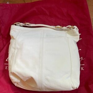 Pietro Alessandro White Shoulder Bag Soft Casual Design